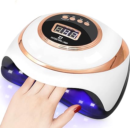 Lampe UV LED Séchage Ongles Professionnelle - Manucure Gel Semi-Permanent