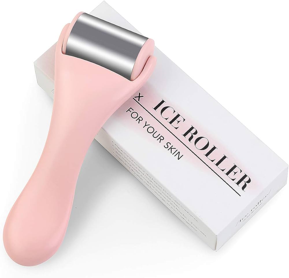 Rouleau de Glace pour Visage - Ice Roller Anti-Poches et Raffermissant