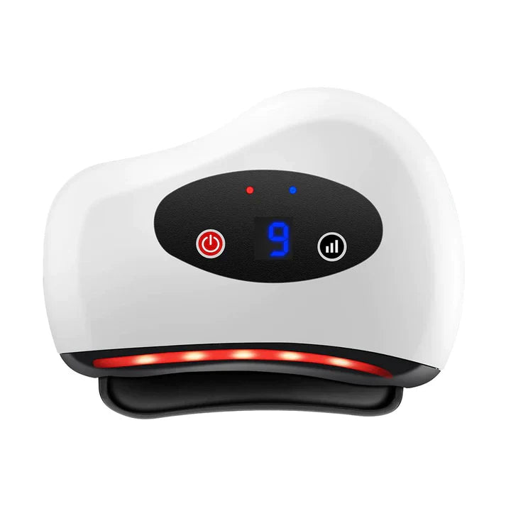 Gua Sha Électrique Vibrant - Massage Facial Anti-Âge et Lifting Naturel